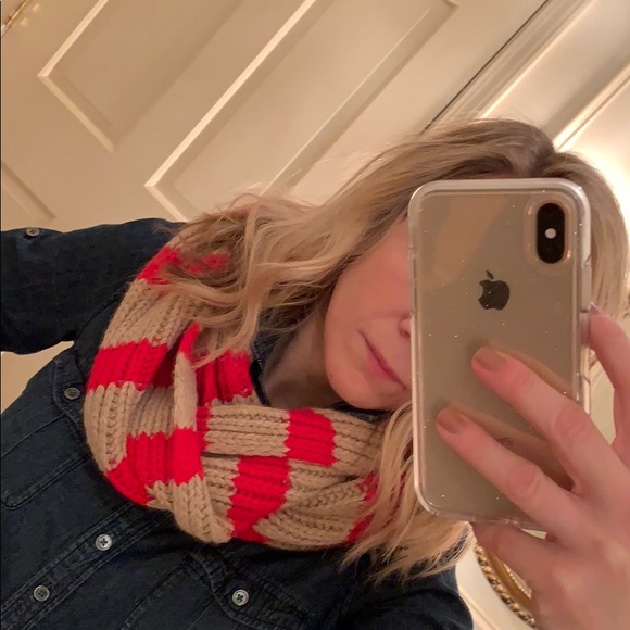 J. Crew Accessories - J. Crew striped infinity scarf